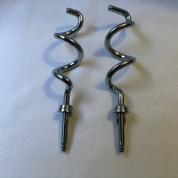 Oster Dough Hooks Regency 9000 Series Kitchen Center Spiral Kneading Set Of 2 - Picture 2 of 4